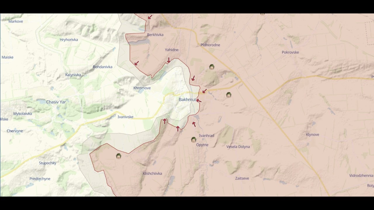Ukraine war. Today 06/03/2023 Interactive Map: Russia's Invasion