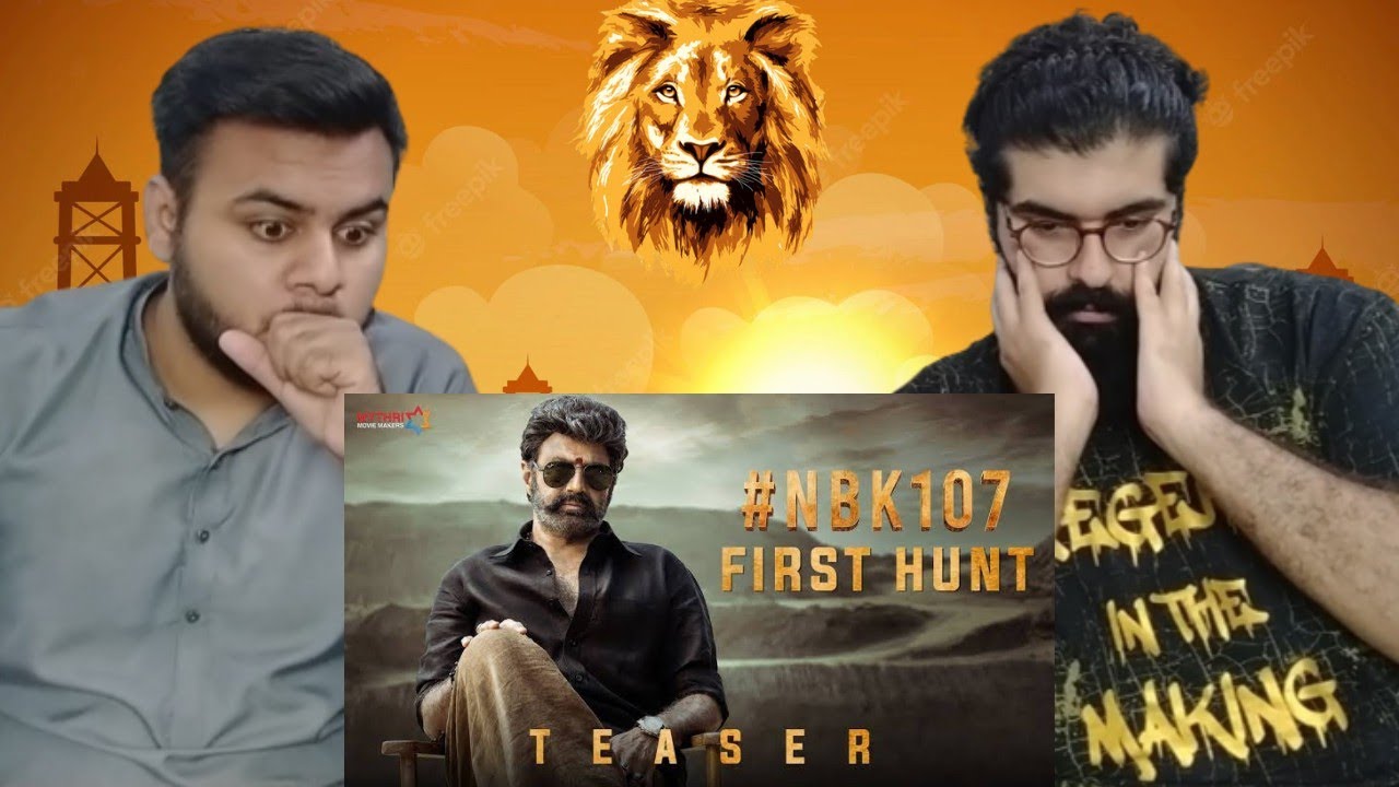 NBK107 First Hunt Teaser | Pak React |Nandamuri Balakrishna | Shruti Haasan | Thaman S