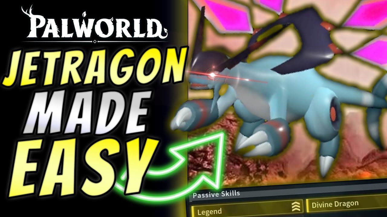 CATCH Jetragon EASY w/ Palworld Jetragon Glitch!