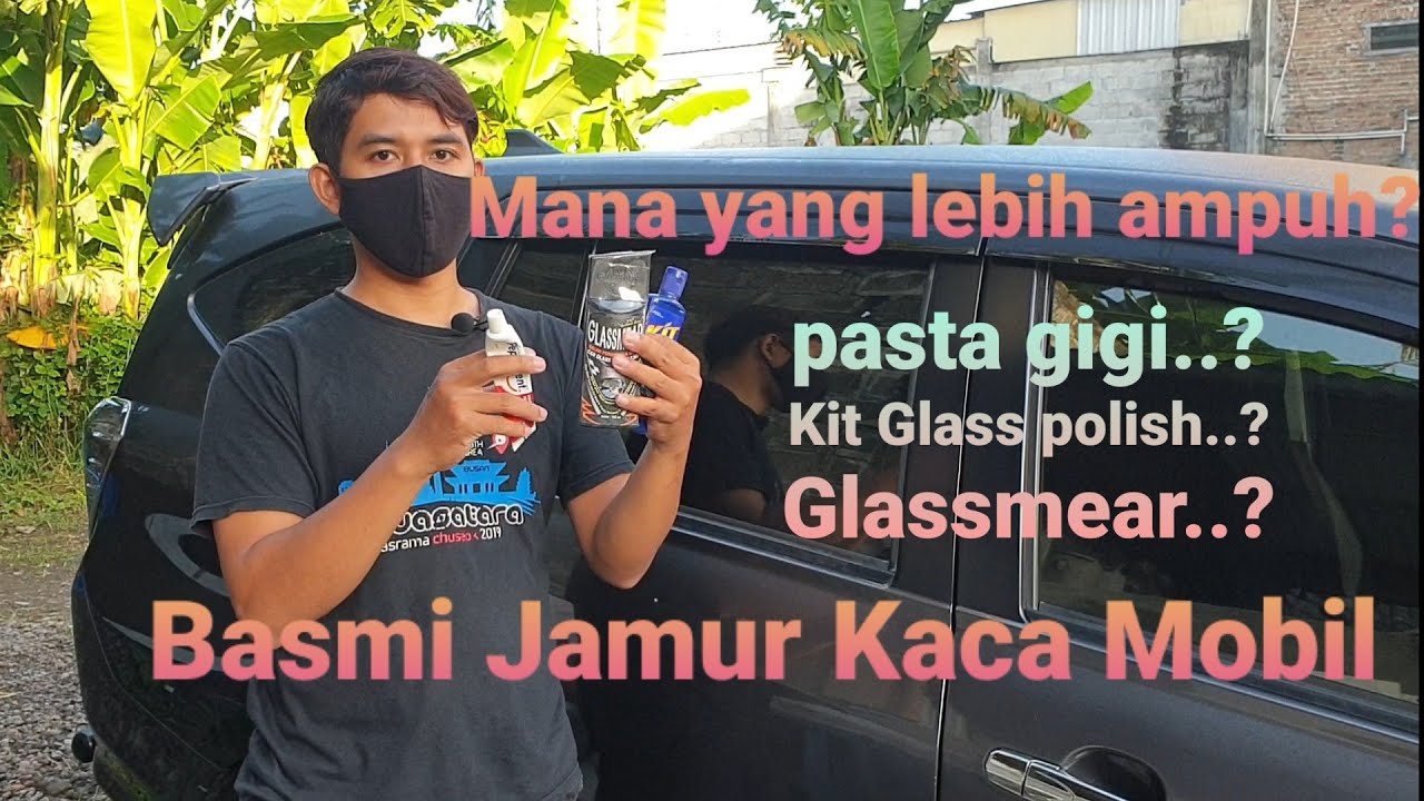 Cara Mudah Bersihkan Jamur Kaca Mobil | Removing water spots #Fudatanochannel #bagus #murahmeriah