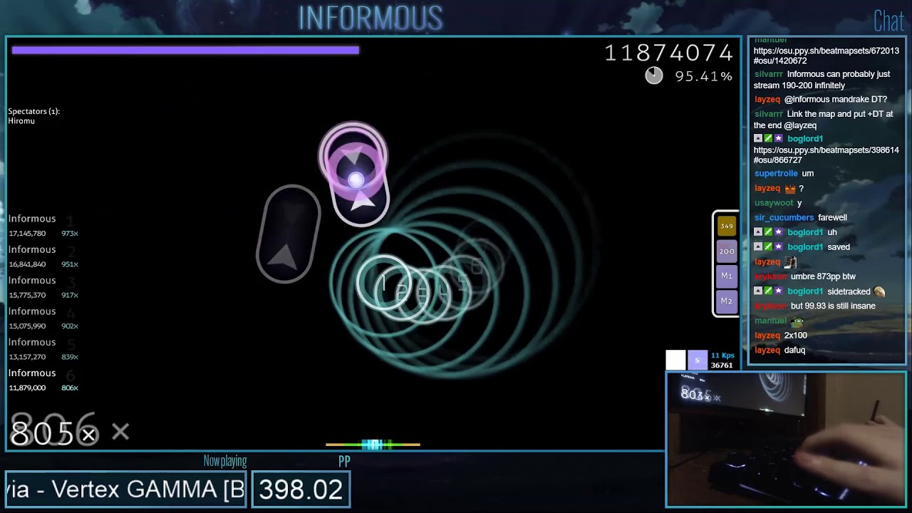 INFORMOUS FC 300BPM DEATHSTREAMS MAP ON LIVESTREAM