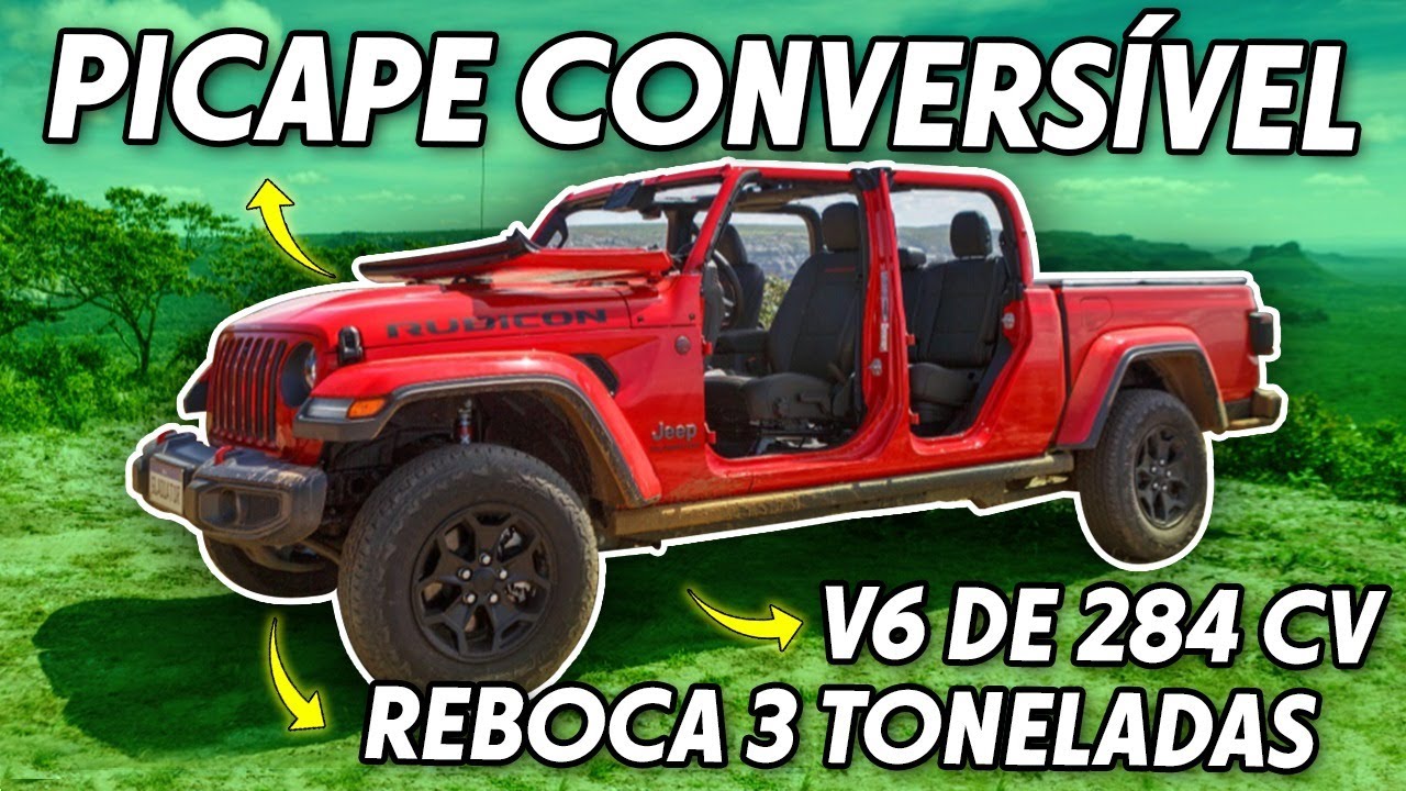 JEEP GLADIATOR: R$ 500 MIL PRA FAZER OFF-ROAD BRUTO, MAS CARREGA MENOS QUE UMA STRADA. VALE?