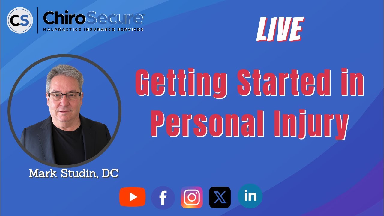 Getting Started in Personal Injury Replay