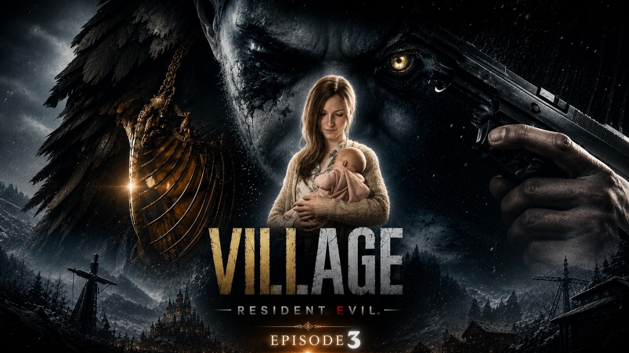 تختيم ريزدنت ايفل فيلاج حلقة 3 |  Resident Evil Village Ep 3  /  قتال ديميتريسكو و دمية  أنجي