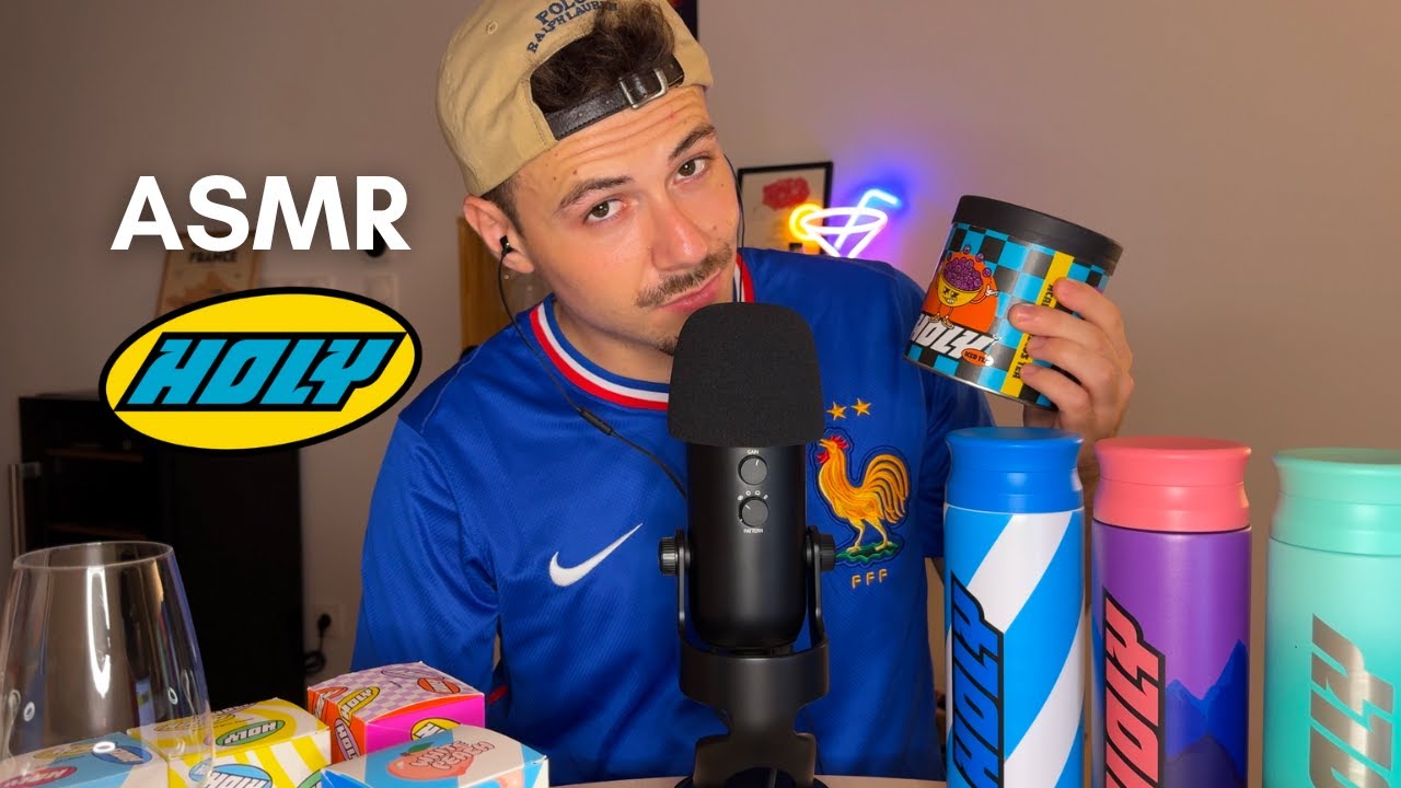 ASMR | Je déguste les boissons HOLY 🥤☀️