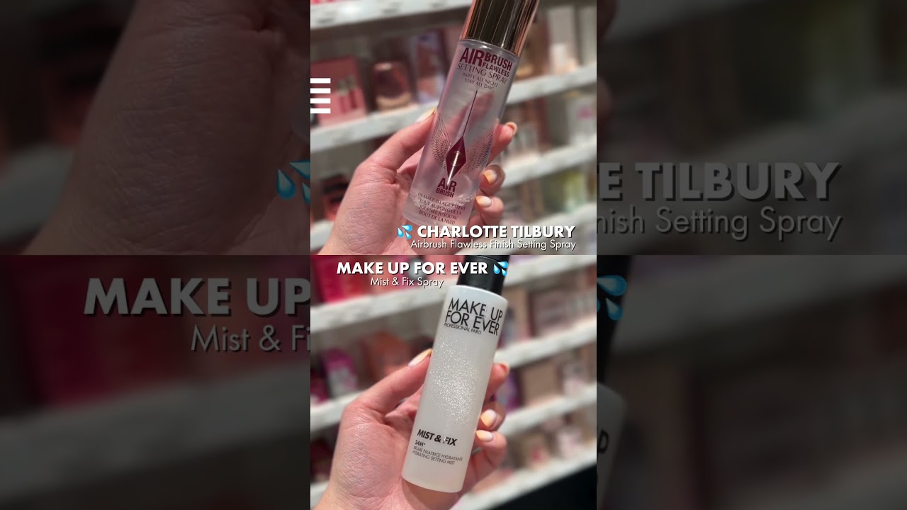 Wybierz swój idealny setting spray! 💦✨