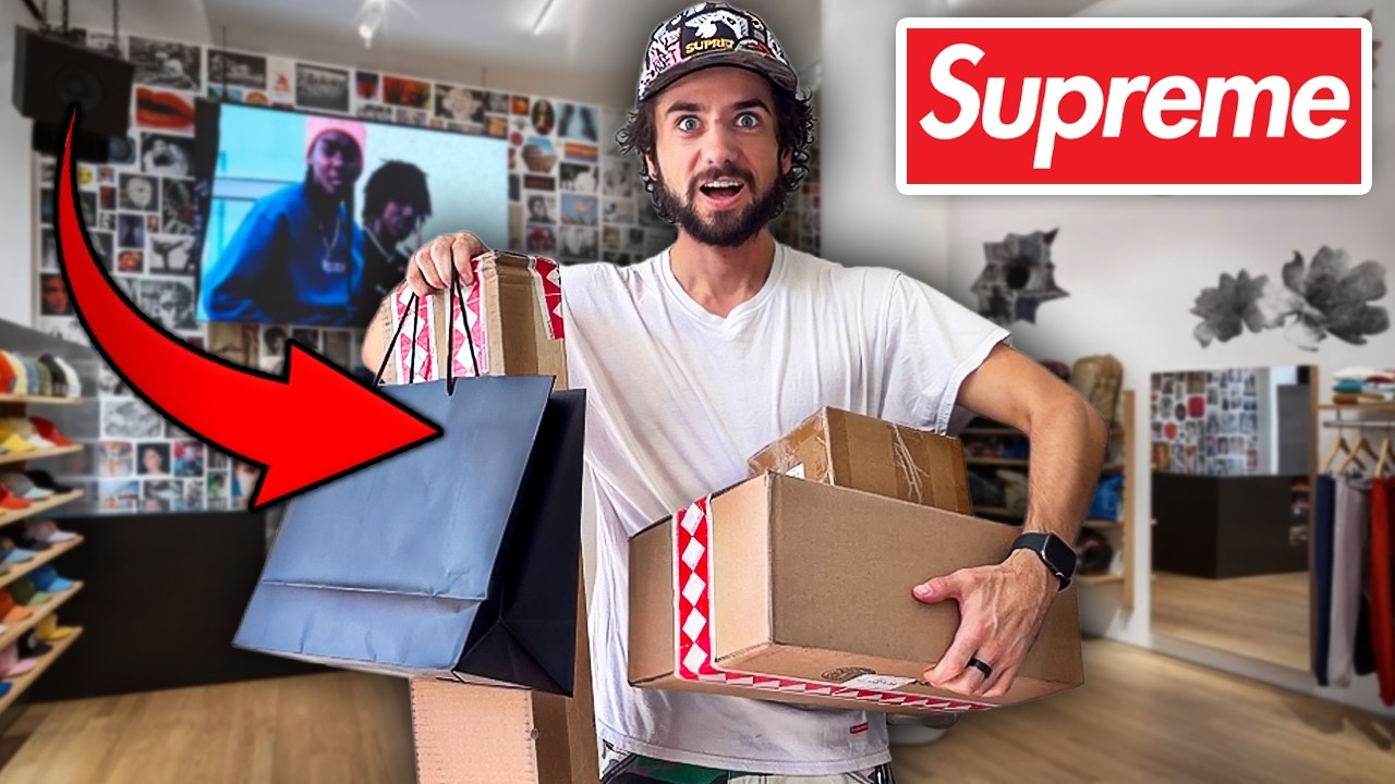Моя ЛУЧШАЯ распаковка Supreme за всё время!