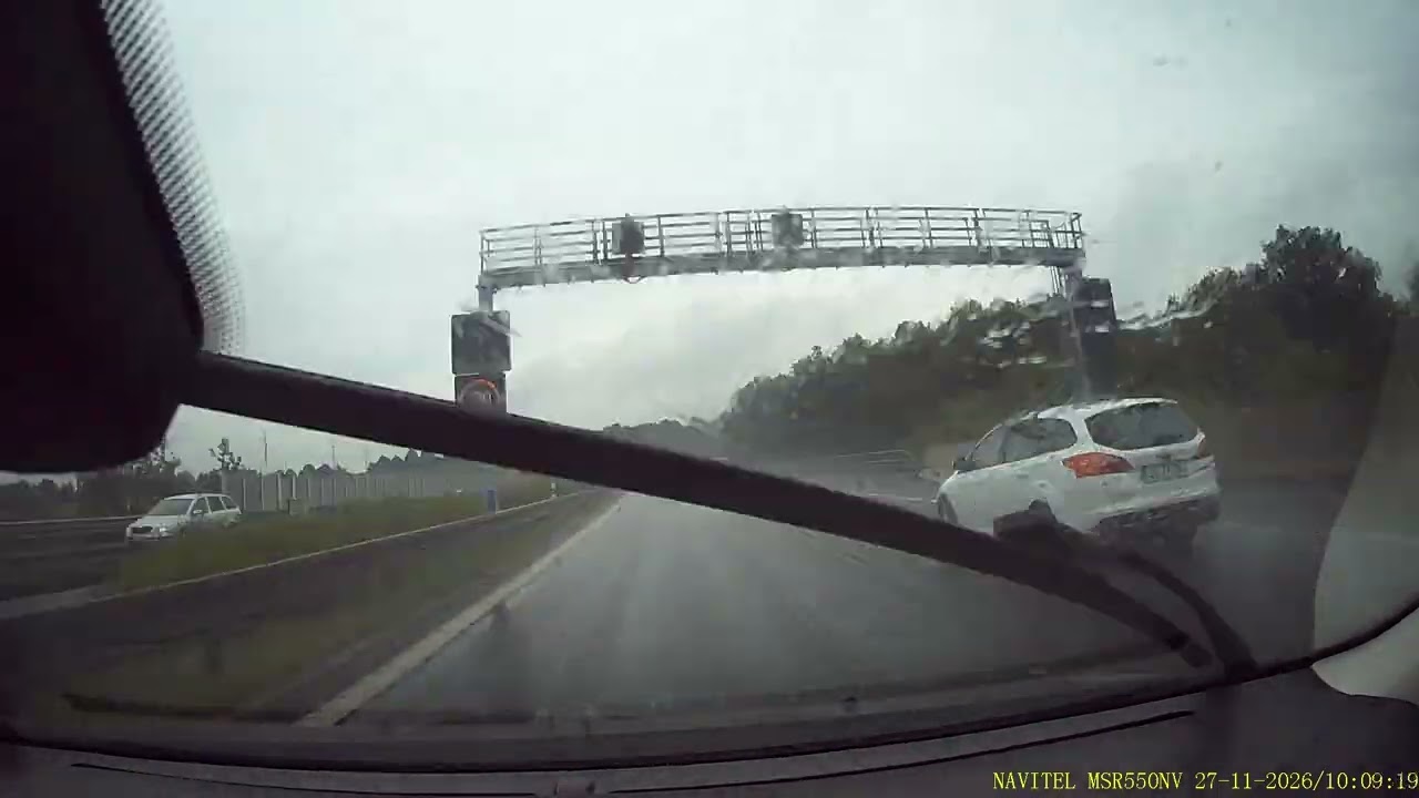 Journey timelapse from Krakow, Poland to Brno Czech Republic [A4-A1-D1]