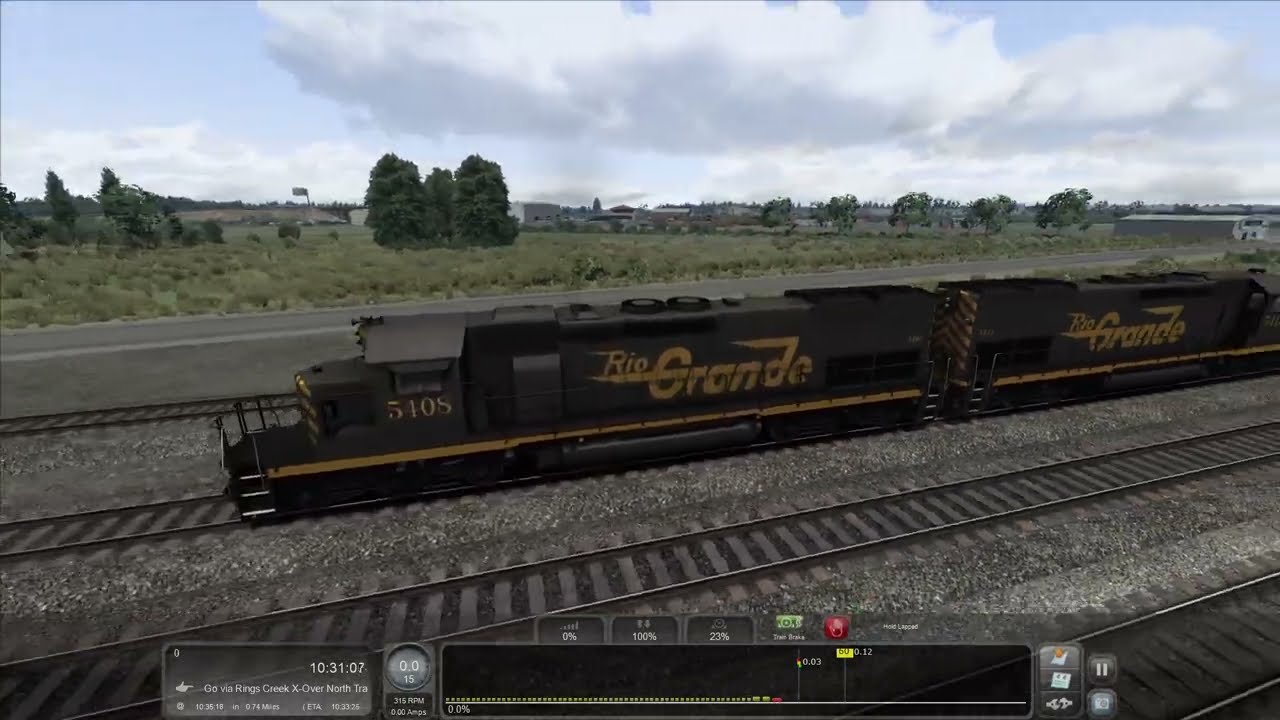 02. Empties to Helper Part 2 - Soldier Summit Salt Lake City - EMD SD40T-2 - Train Simulator Classic