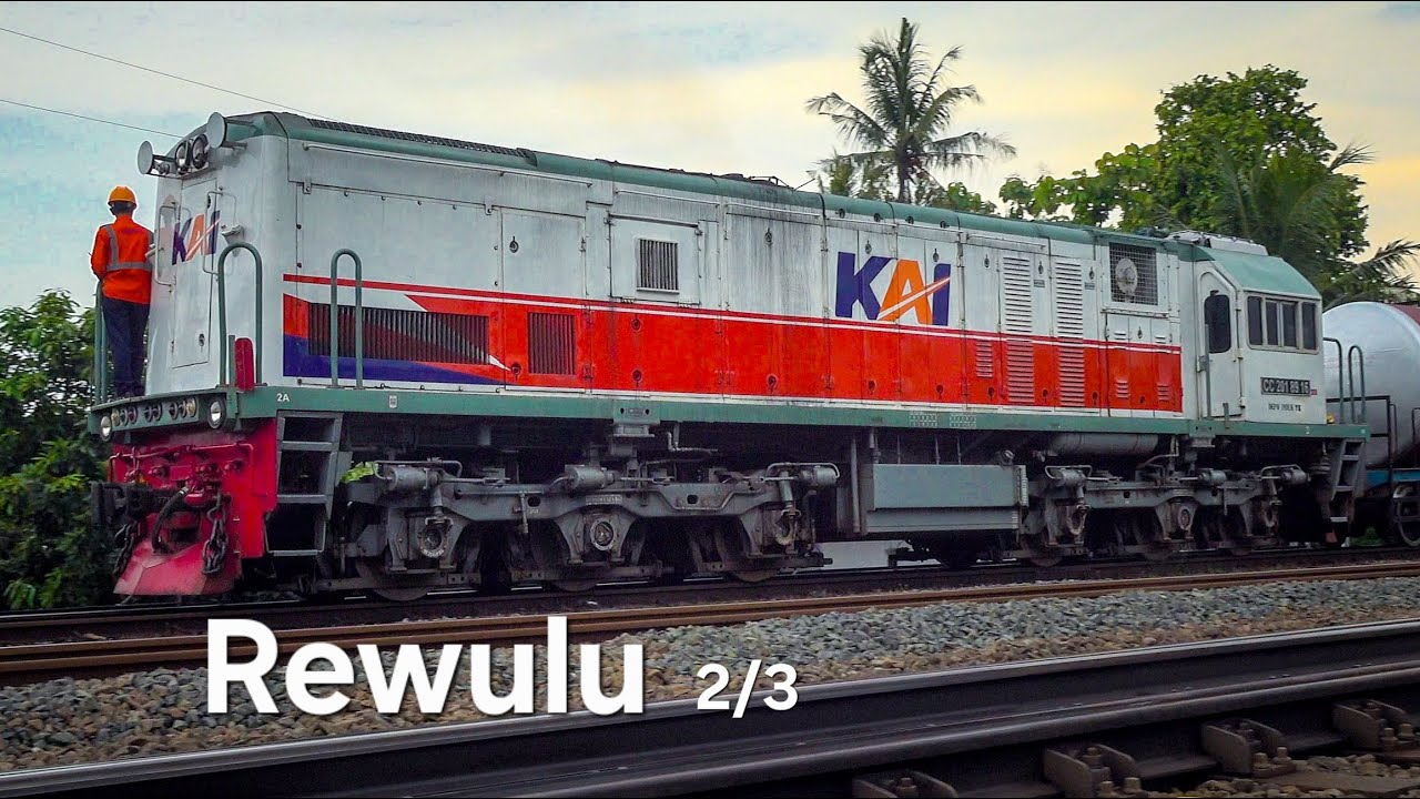 2/3 Kereta Api Di Rewulu, CC201 Tercanggih Dinas Langsir 30/12/2025