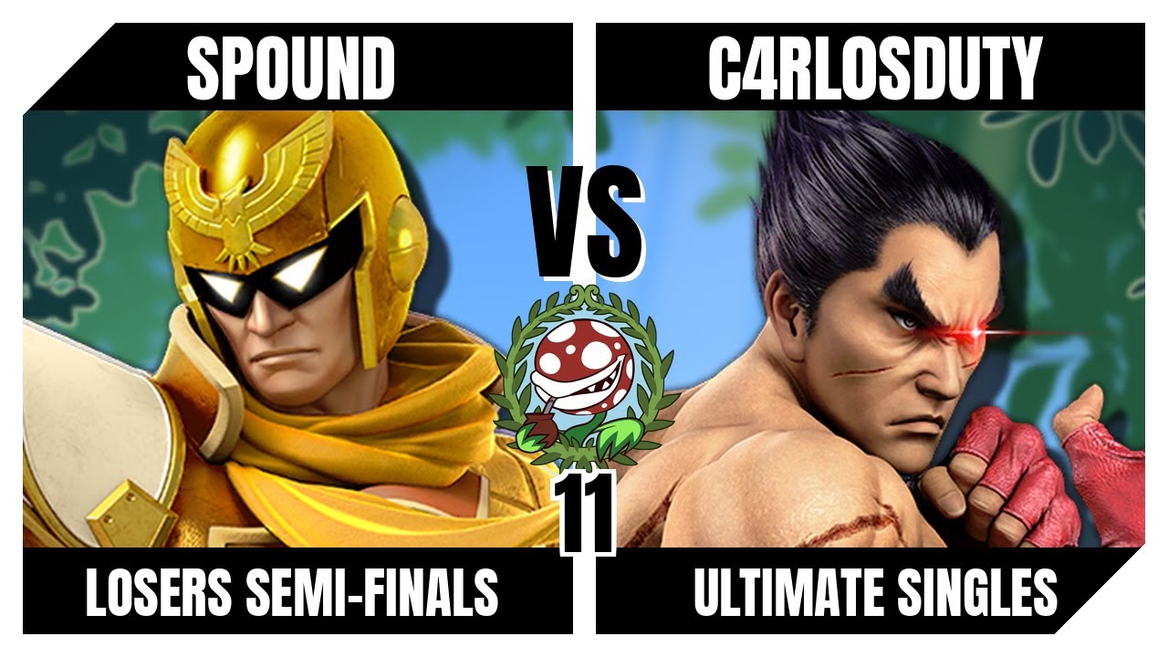 Piranha Garden 11 Losers Semi-Finals - Spound (Captain Falcon) Vs. C4rl0sDuty (Kazuya) SSBU