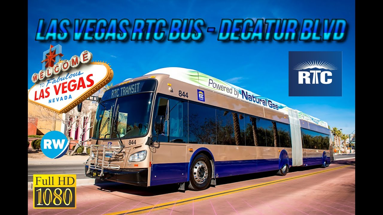 Las Vegas - Decatur Blvd. West 2019 RTC Bus