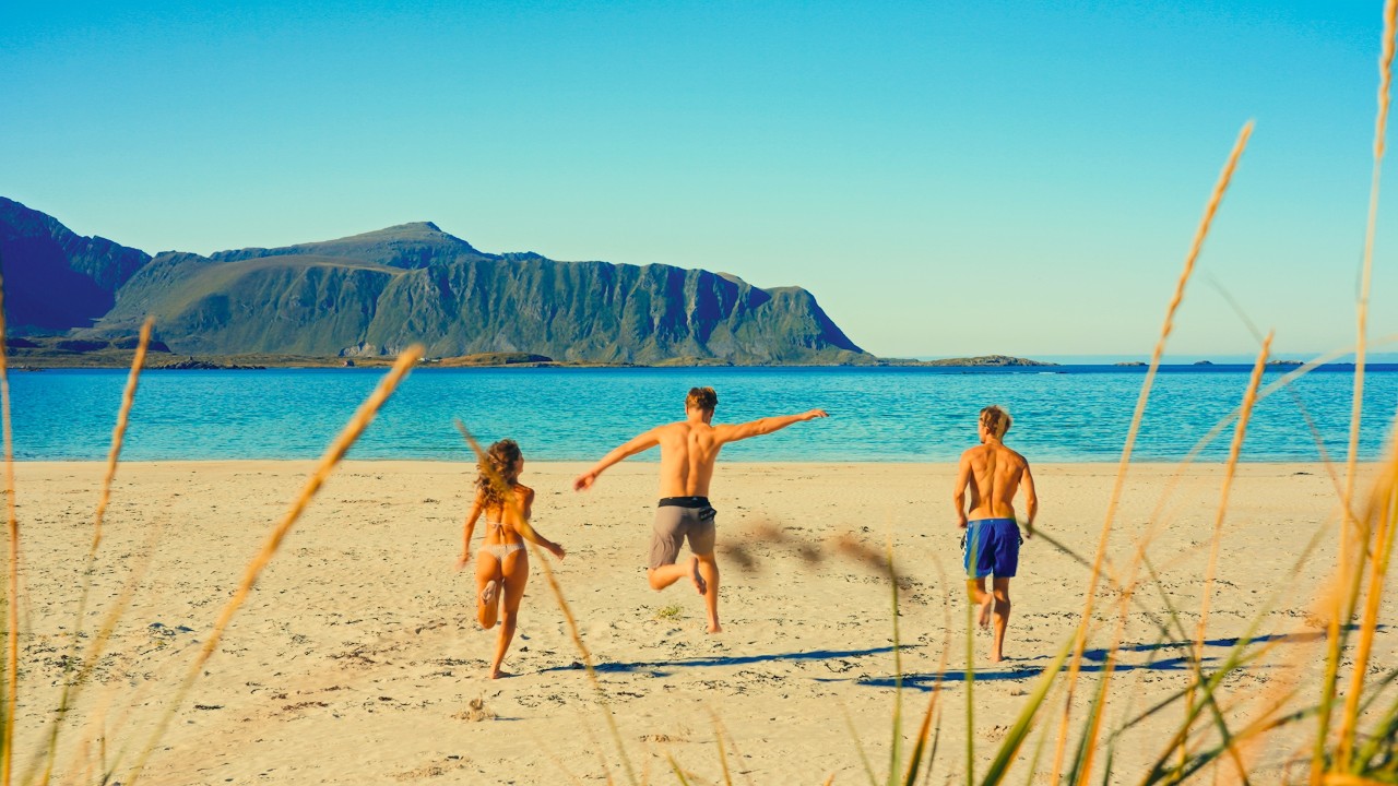 What summer in Lofoten feels like
