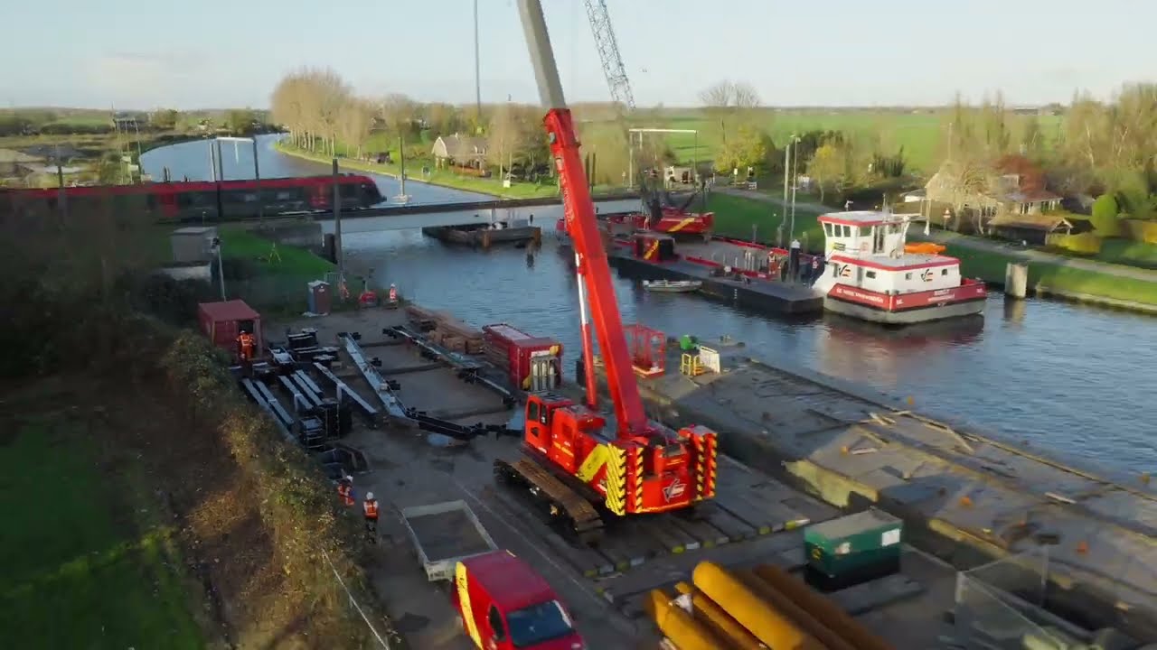 Aan het werk vanaf het water!