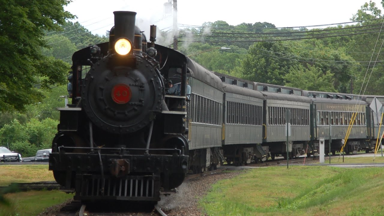 Valley Railroad 40: Sumertime Steam With The Connecticut Valley Mikado [HD]