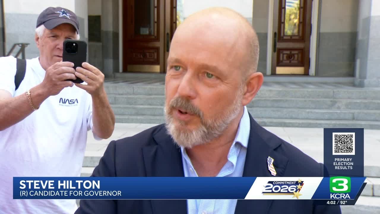 California election results | Steve Hilton takes a lead in the governor's race