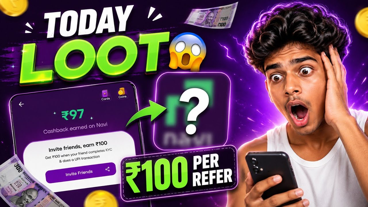 🔥 Flat ₹100 Cashback Offer 2026 | New UPI Cashback Offer Today