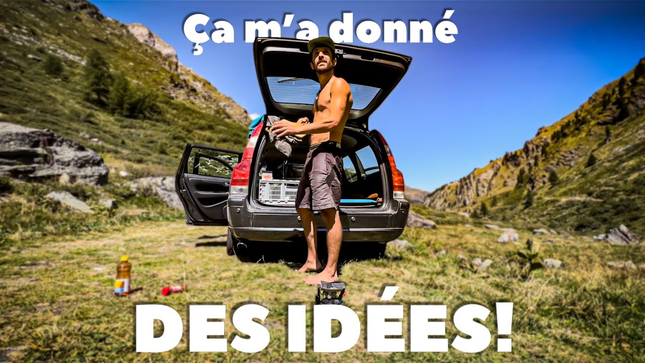 VOYAGER AVEC UN VÉHICULE (PAS) AMÉNAGÉ (+ SAUVETAGE VIA FERRATA😳) #travel #tiny