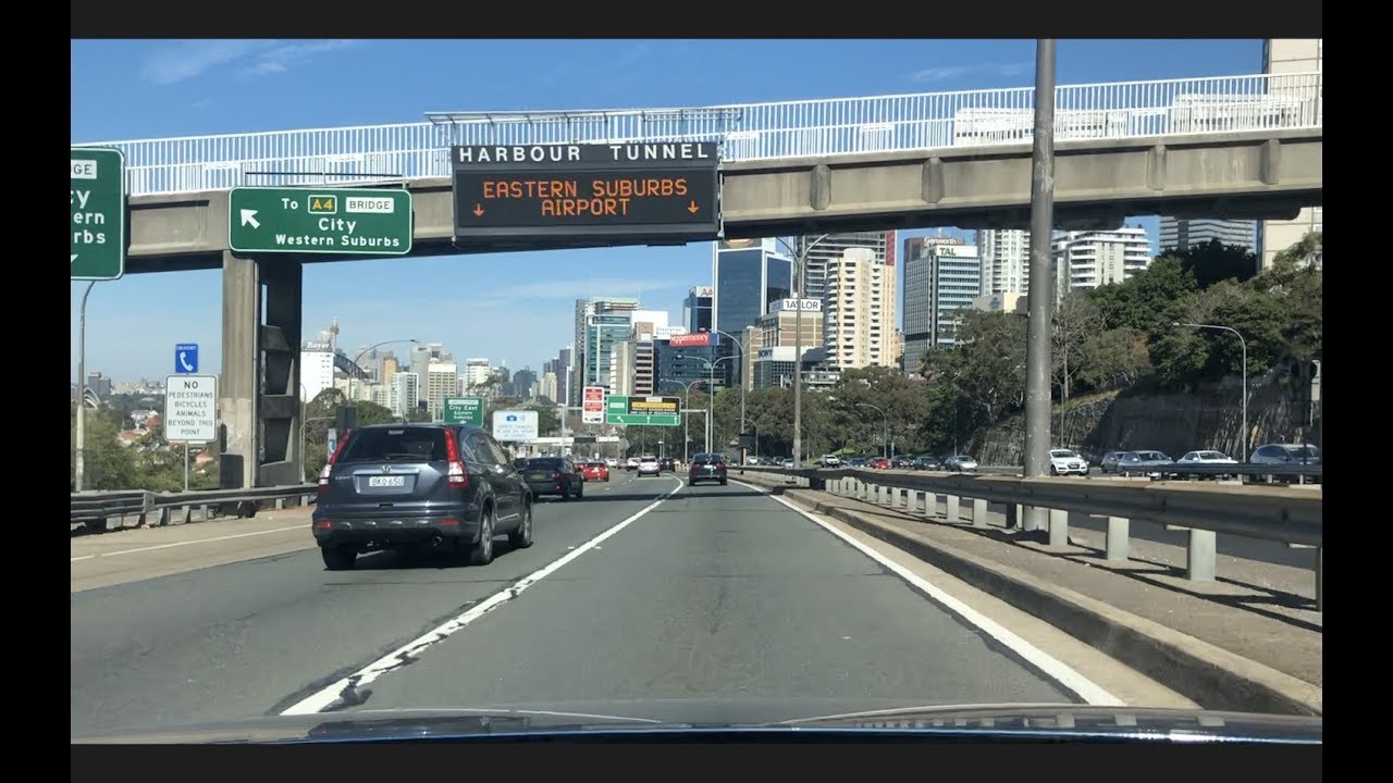 DRIVING ON THE SYDNEY ORBITAL | M2, M1, M5, M7, LANE COVE TUNNEL AND SYDNEY HARBOUR TUNNEL