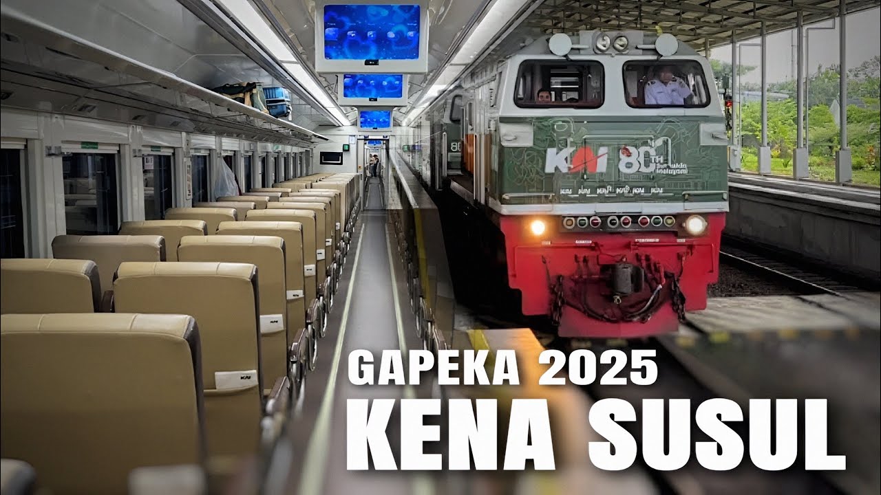 TERPAKSA MENGALAH SAMA SI ANAK EMAS | GAPEKA 2025 Fajar Utama YK Premium dari Yogyakarta ke Jakarta