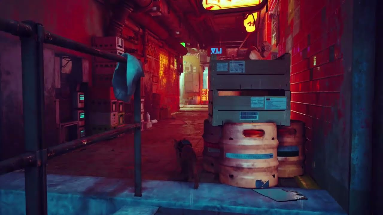 STRAY THE CAT ADVENTURE GAME PART 4 MIDTOWN CLEMENTINE MISSION (2022 GAMEPLAY PC MASTER RACE)