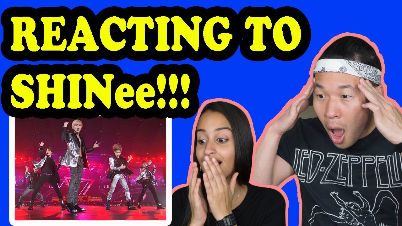 REACTING TO SHINEE FOR THE FIRST TIME!! (EVIL live performance)