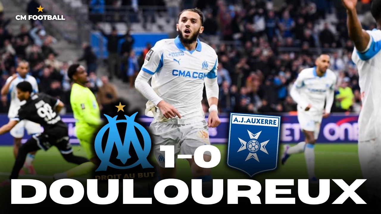 🙏🏽 OM - AUXERRE 1-0 : Une victoire qui divise … mon message aux supporters 🔵⚪️