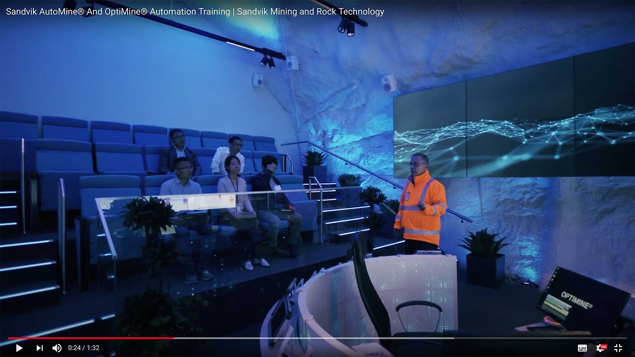 AutoMine&reg; And OptiMine&reg; Automation Training | Sandvik Mining and Rock Technology