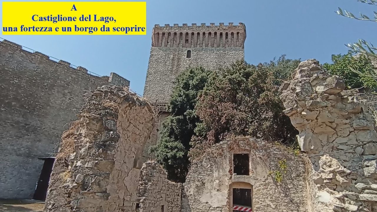 A Castiglione del Lago, una fortezza e un borgo da scoprire