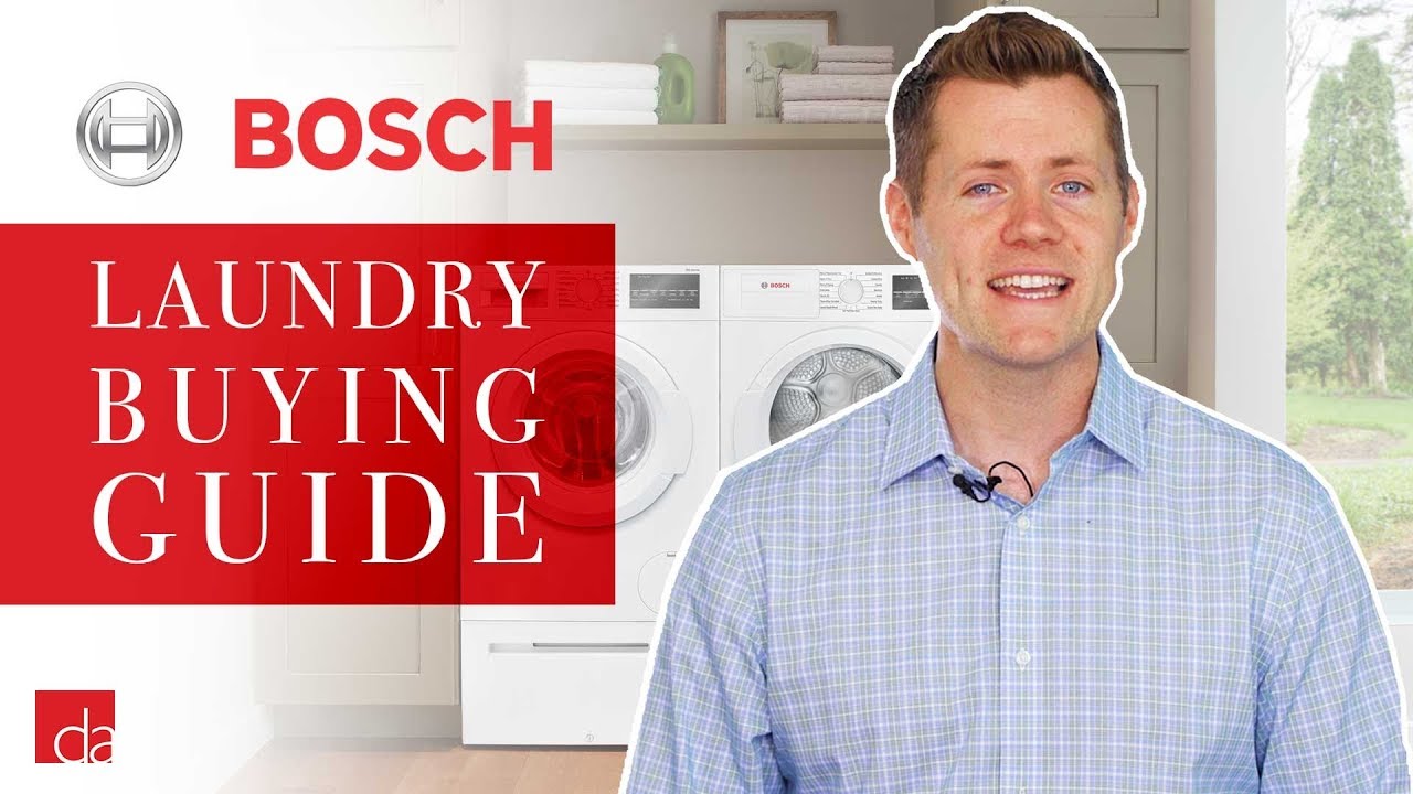 Bosch Washer Dryer - 300 vs 500 vs 800 Series Compared