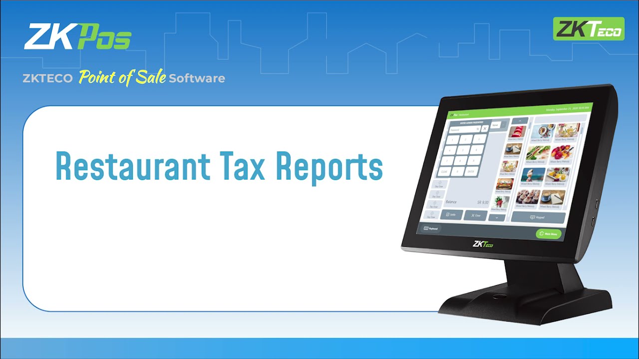 Restaurant Tax Reports