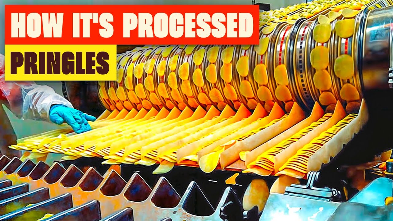 How Pringles Are Processed In A Factory | How It's Processed