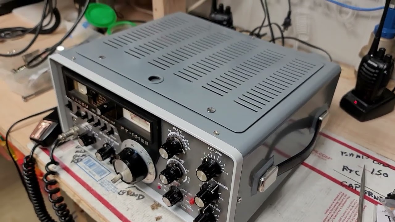 Restored Yaesu FT101 EE, my Yakima!