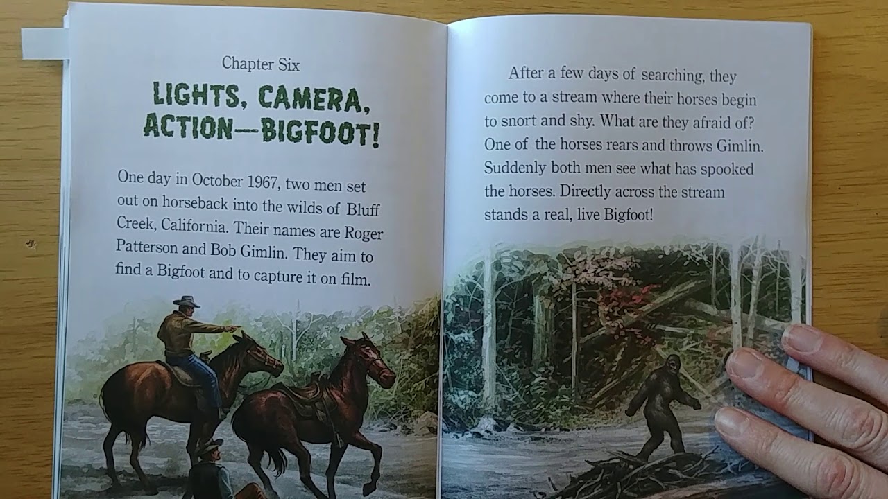 Read Aloud of Looking for Bigfoot (Part 3)