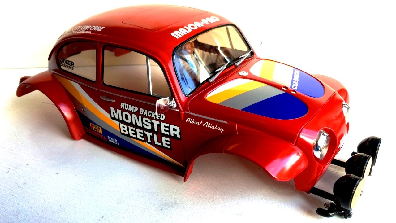 BUiLDiNG the Tamiya Monster Beetle 2015 Assembly Kit #58618 (Part 1): Making the Body