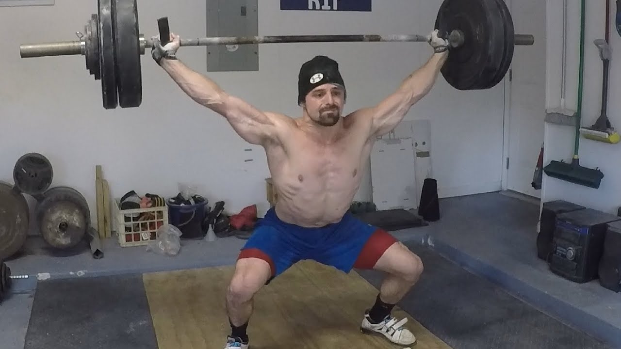 100kg Hang Power Snatch PR! - 220lbs @ 155