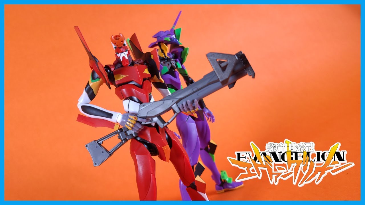 Bandai Tamashii Nations Robot Spirits REBUILD OF EVANGELION UNIT 02 (S TYPE) Action Figure Review
