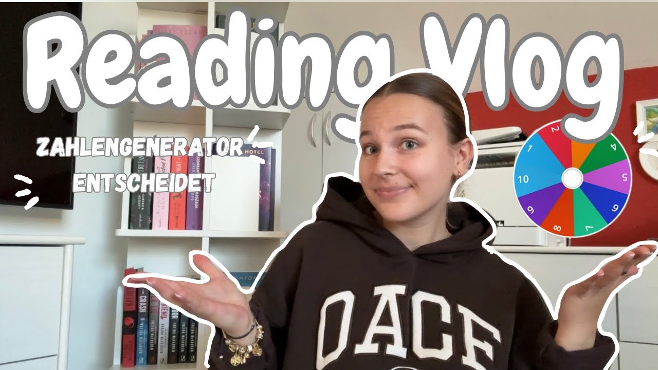 zahlengenerator entscheidet, wie viel ich lesen darf 🤔🔢 I paulina.st.reading