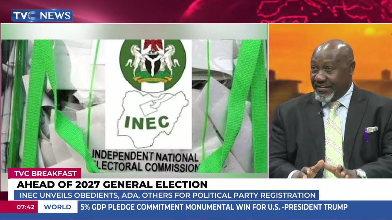 INEC Unveils Obedients, Ada And Others For Political Party Registration