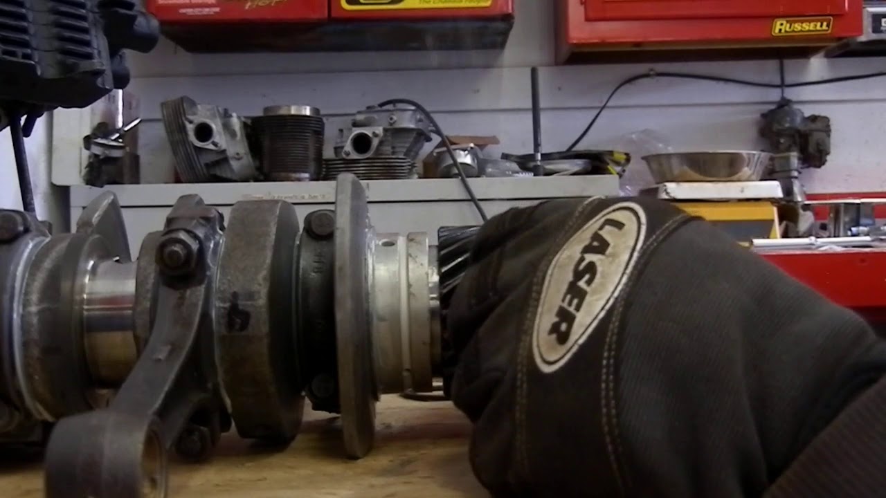 VW crank gear install