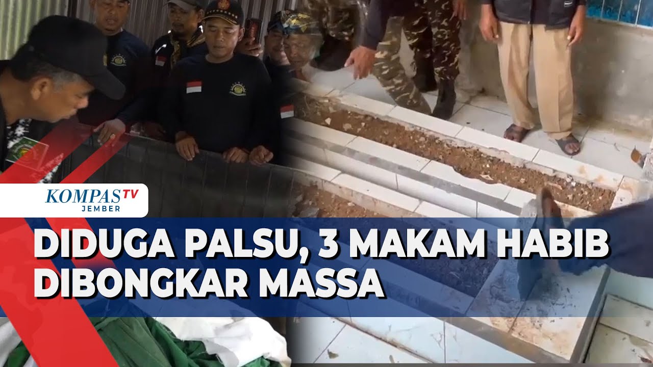 Dituding Palsu, Makam Bertuliskan Habib di Madiun Dirusak Massa