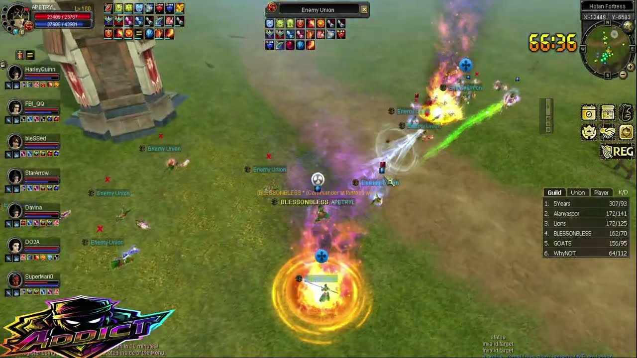 Addict | Elite Silkroad Hotan Beta Fortress War 28/8/2025