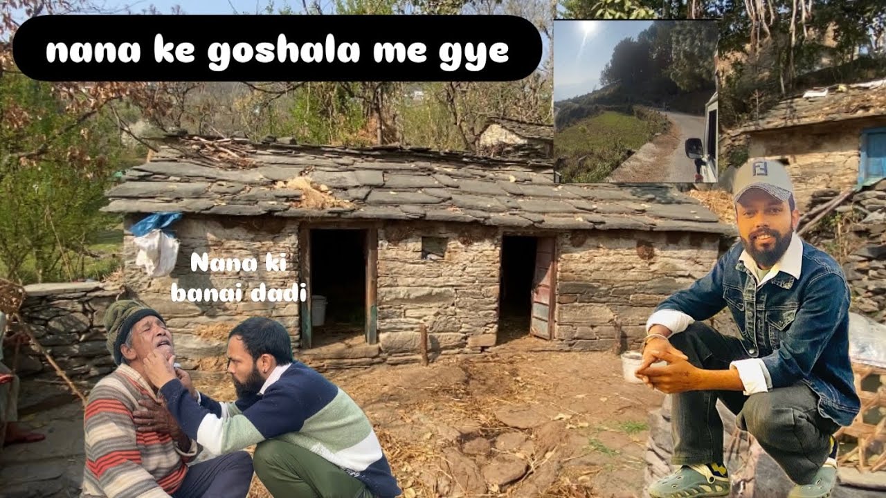 Kiroda se gye dangi nana jii ke yaha / @Mrgauravvlogs12   #tranding #pahadilifestylevlog 