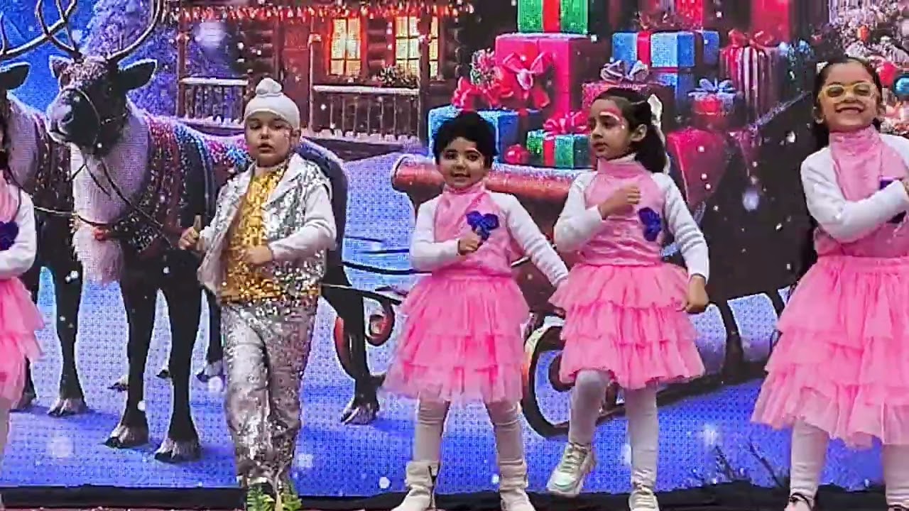 First class christmas song dance
