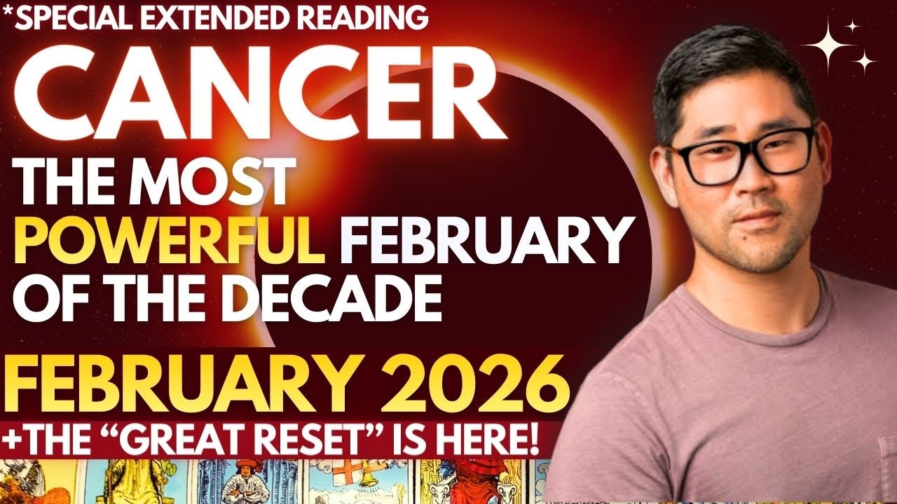 Cancer February 2026 - MOST INSPIRING MONTH! FATED OPPORTUNITIES AWAIT 🌠  Tarot Horoscope