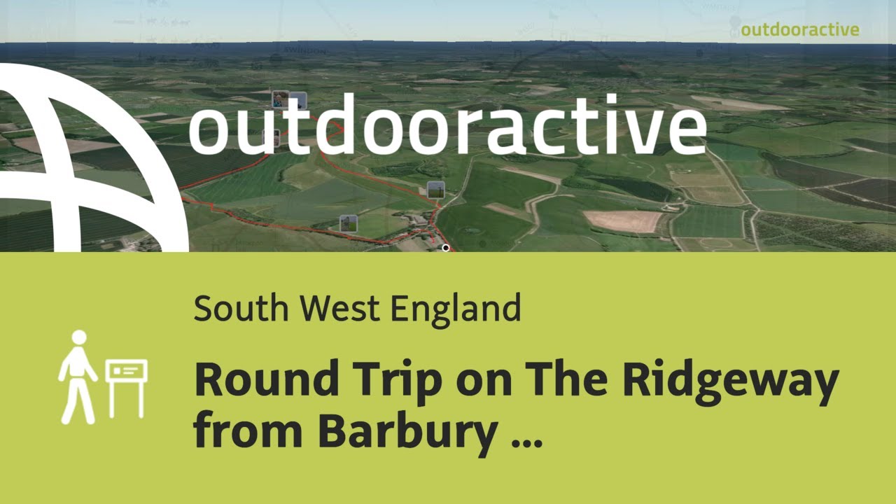 Round Trip on The Ridgeway from Barbury Castle Country Park via Burderop Down Tumulus