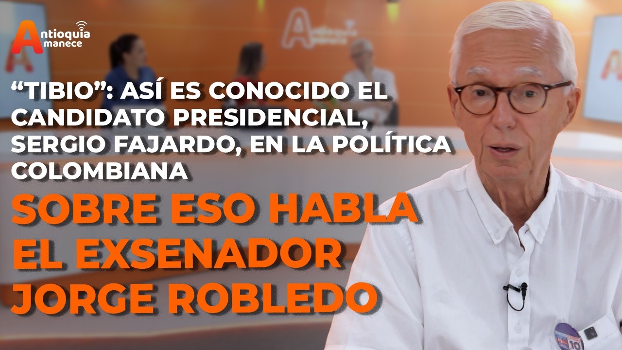 “Tibio”: así es conocido el candidato presidencial, Sergio Fajardo, en la política colombiana,