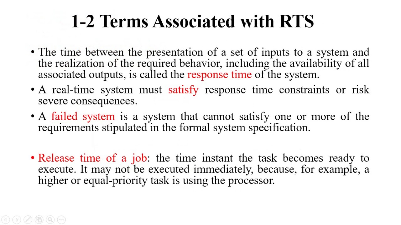 1 Real time systems