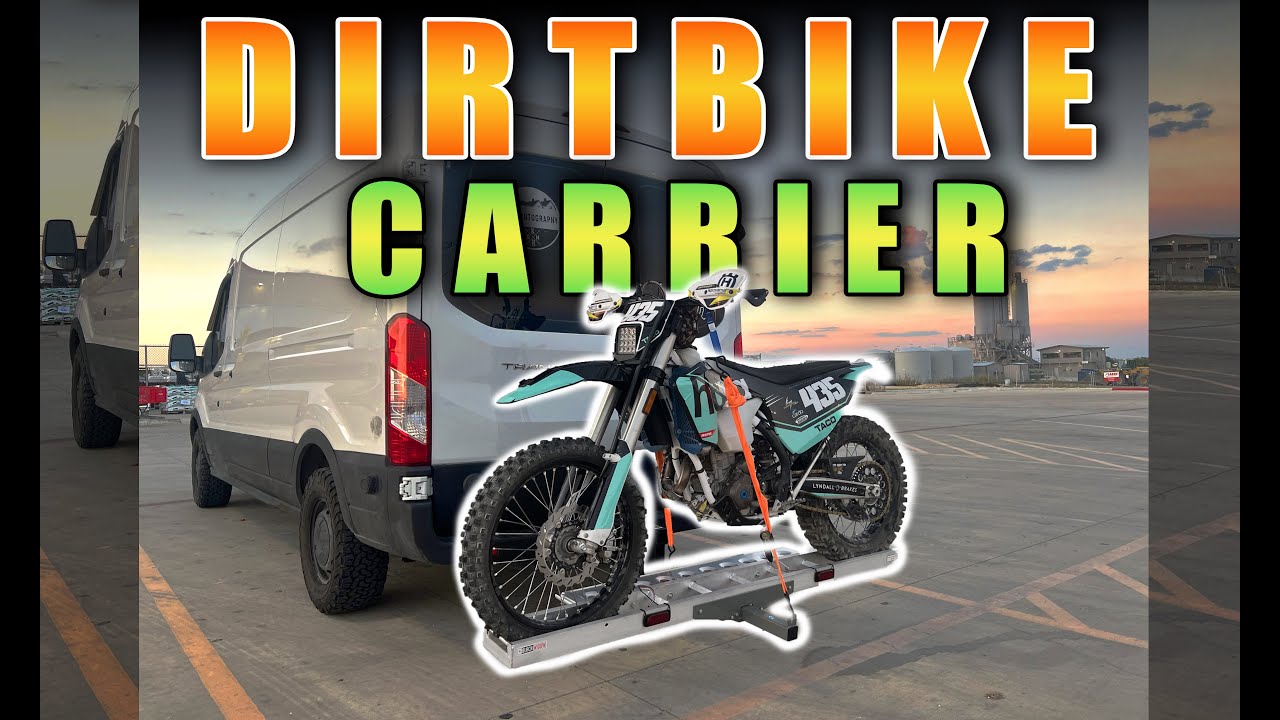 Dirtbike Hitch Carrier | Black Widow Ramp