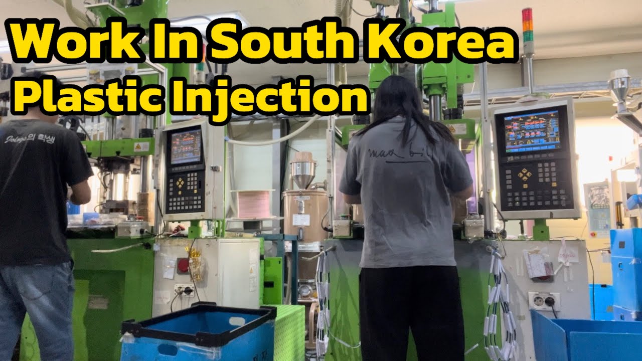 Plastic Injection Work in South Korea | Pinoy EPS Worker